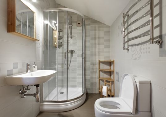 Neutral-toned bathroom renovation completed for a Townsville home